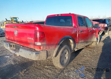 2010 Dodge Ram 1500 Slt/Sport/Trx из США, поврежденный, VIN 1D7RV1CP4AS203055